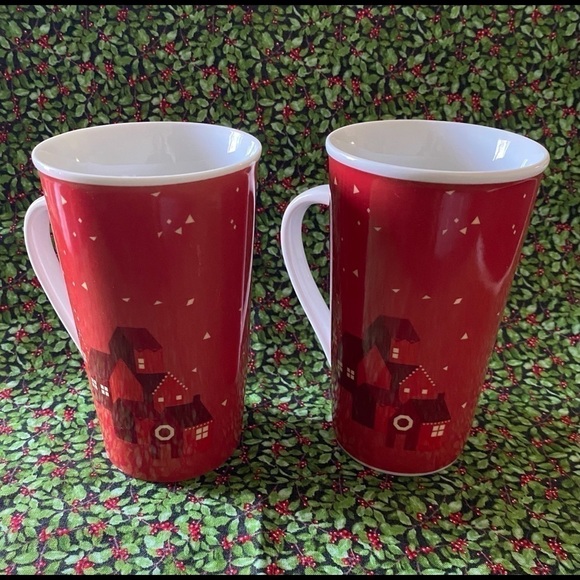STARBUCKS-2013 HOLIDAY MUGS - Picture 1 of 9